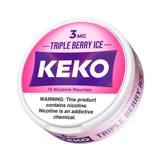 Triple Berry Ice - Keko Nicotine Pouches - 15ct