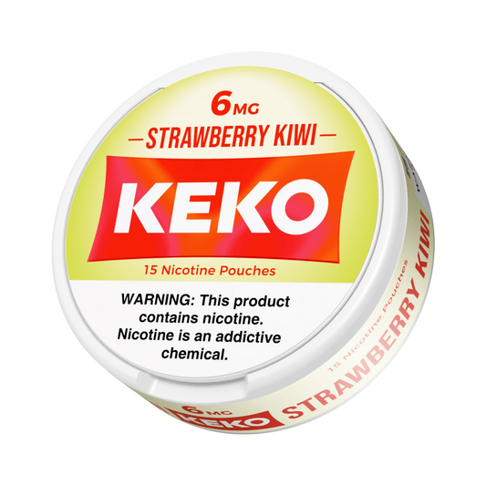 Strawberry Kiwi- Keko Nicotine Pouches - 15ct