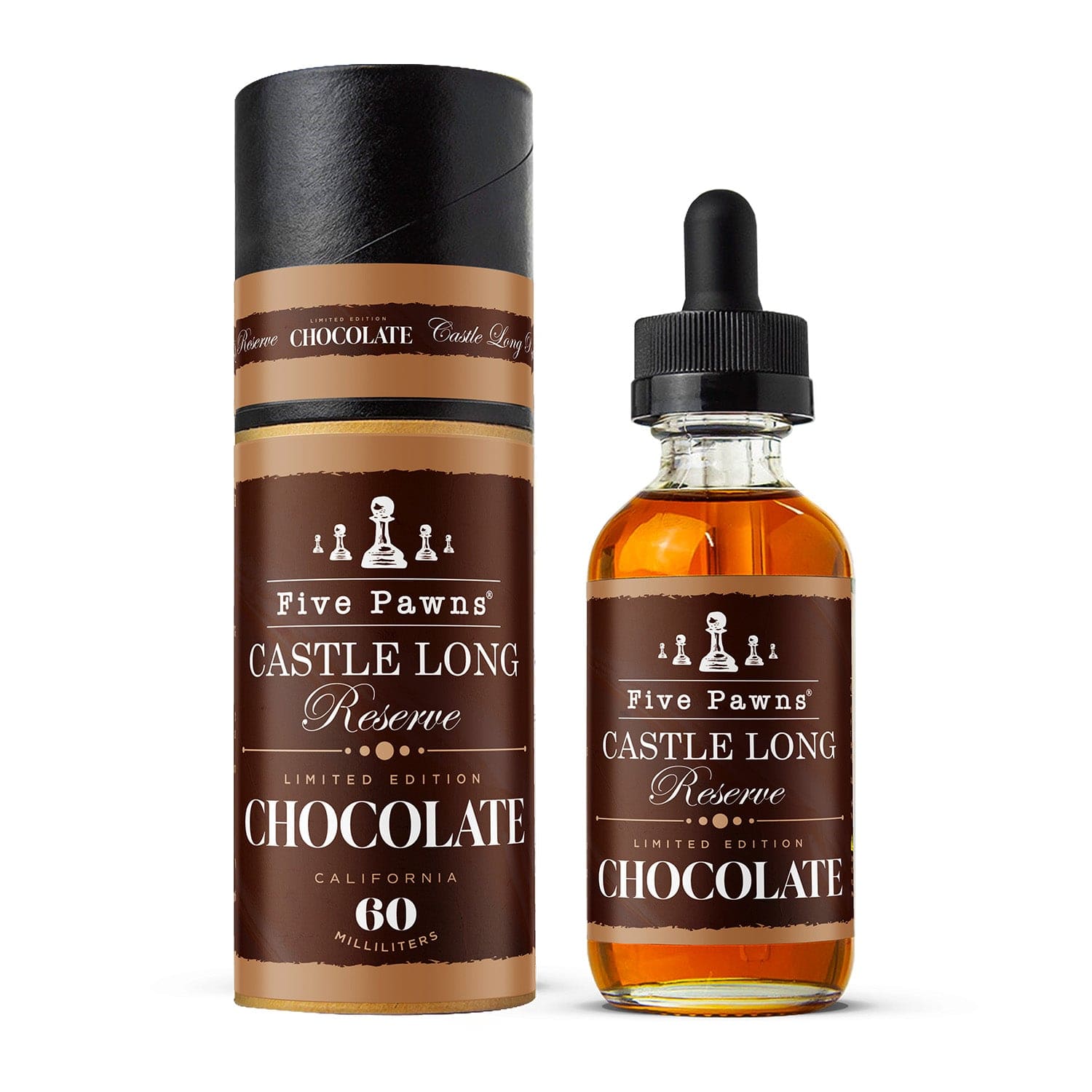 Castle Long Reserve Limited Chocolate Edition - Five Pawns - 60mL