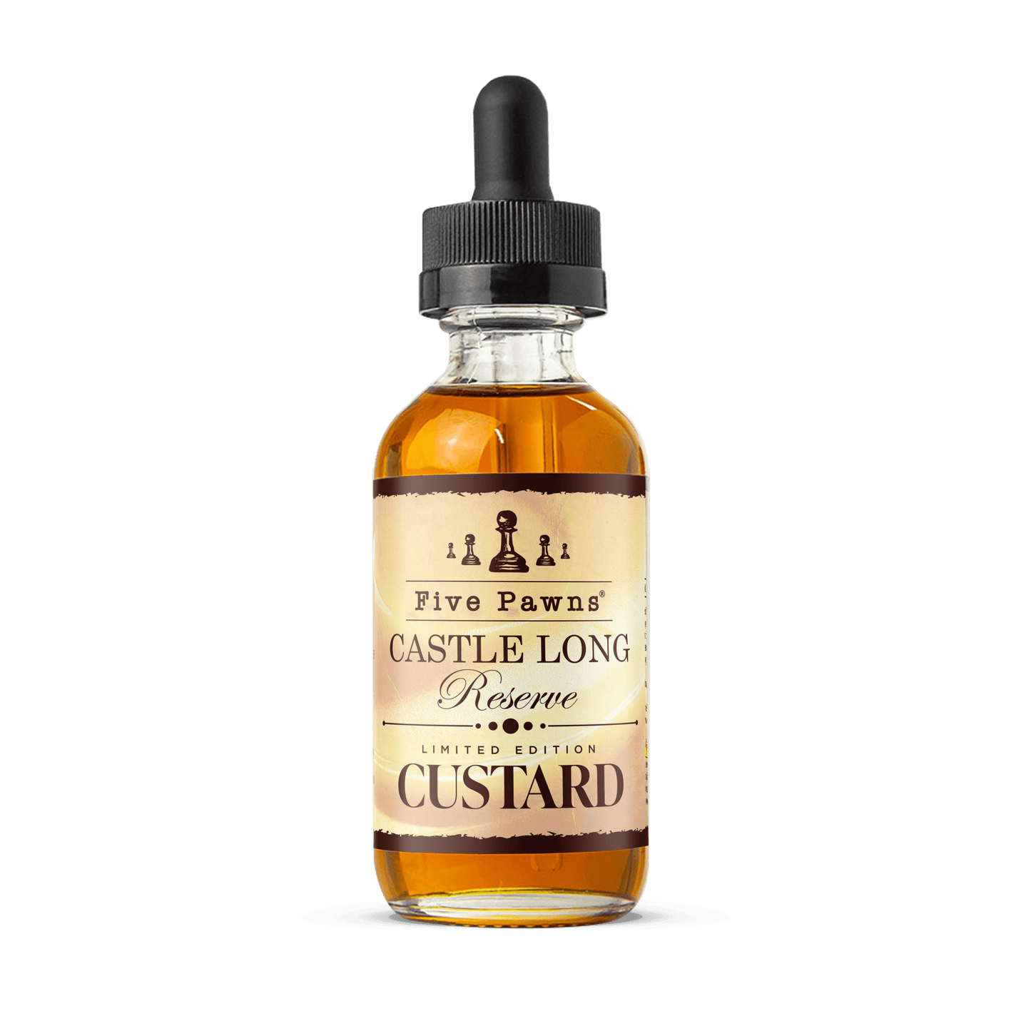 Castle Long Reserve Limited Custard Edition - Five Pawns - 60mL