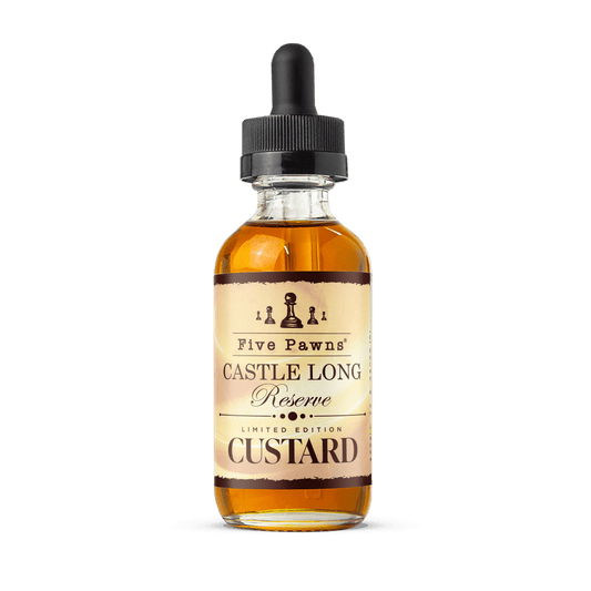 Castle Long Reserve Limited Custard Edition - Five Pawns - 60mL