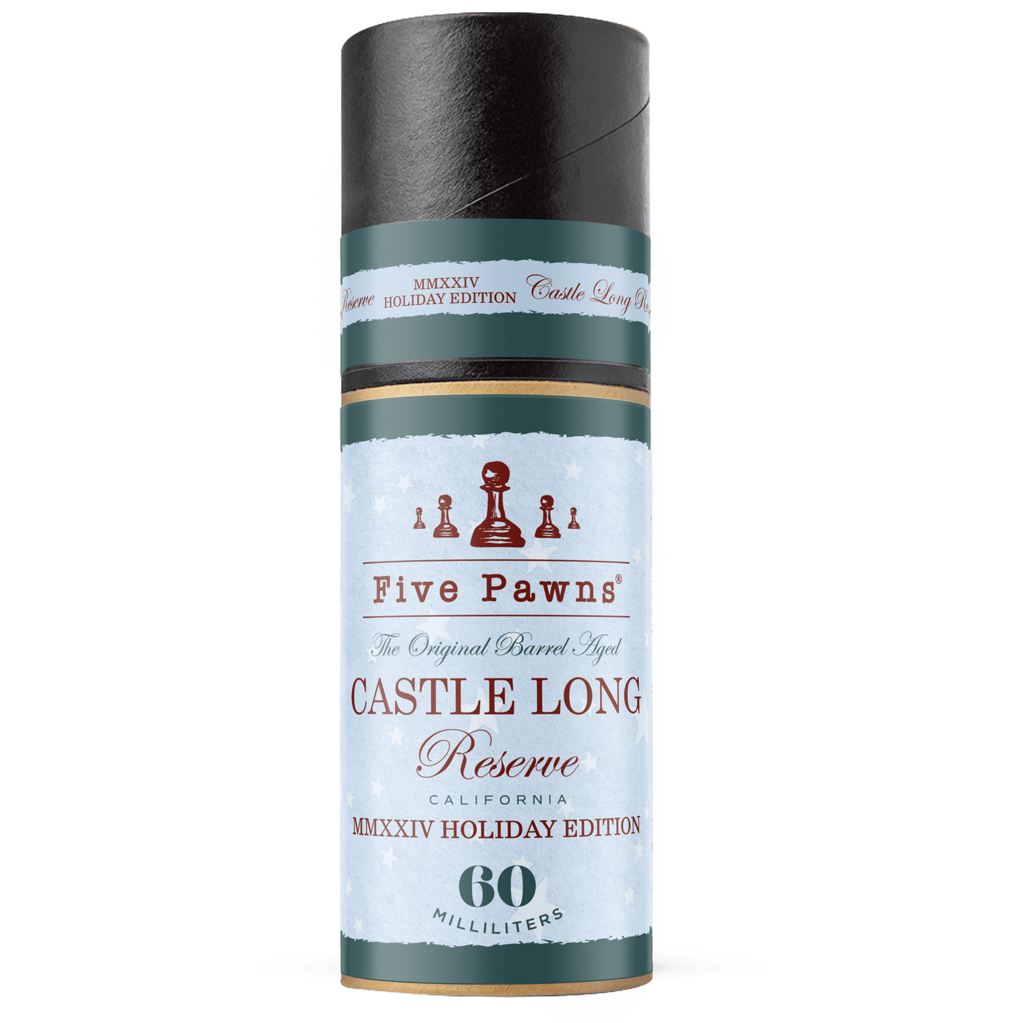 Castle Long Reserve Limited Holiday Edition - Five Pawns - 60mL