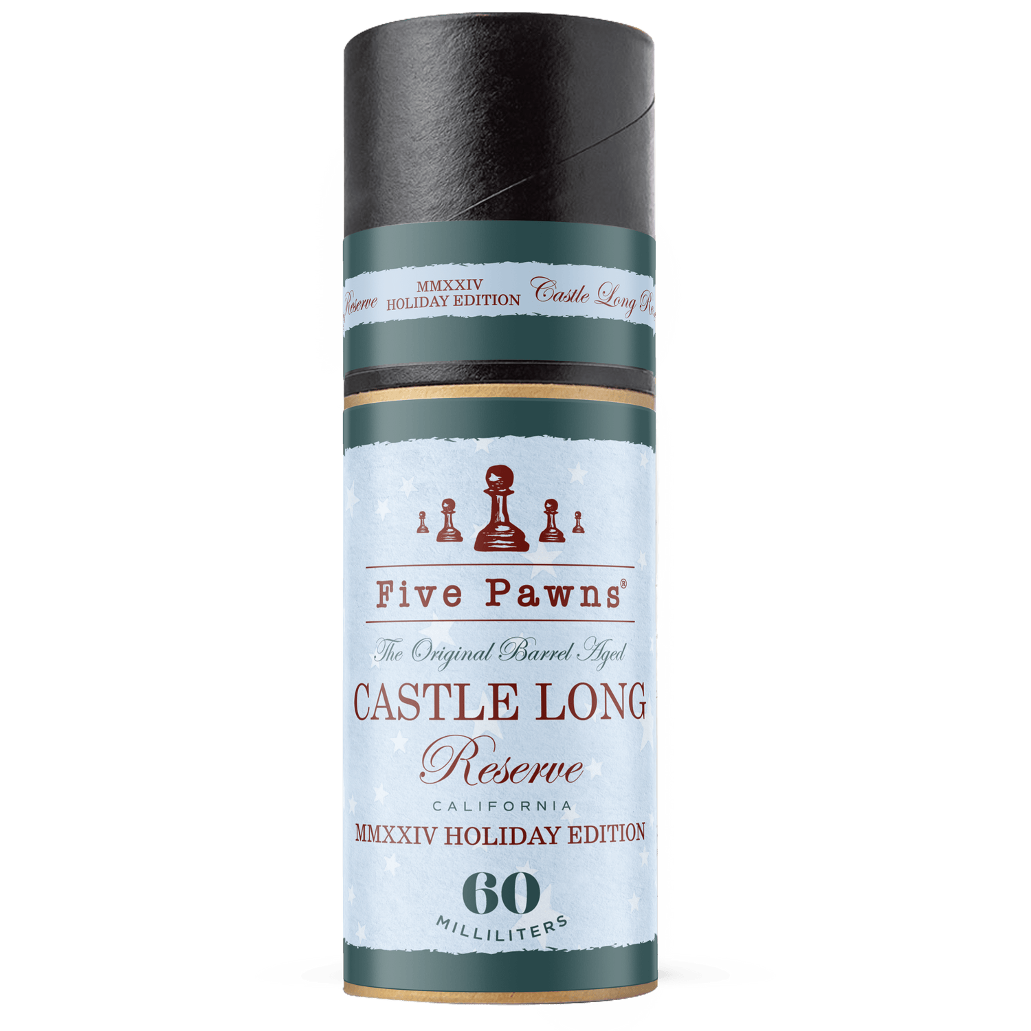 Castle Long Reserve Limited Holiday Edition - Five Pawns - 60mL