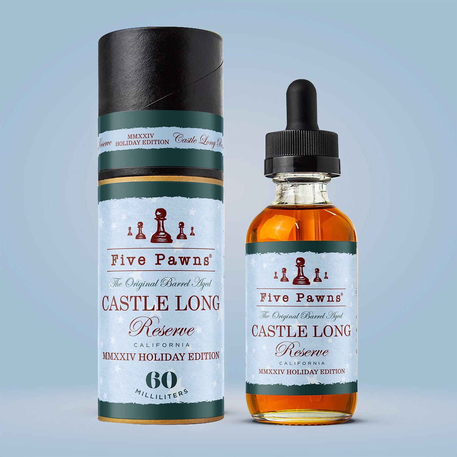 Castle Long Reserve Limited Holiday Edition - Five Pawns - 60mL