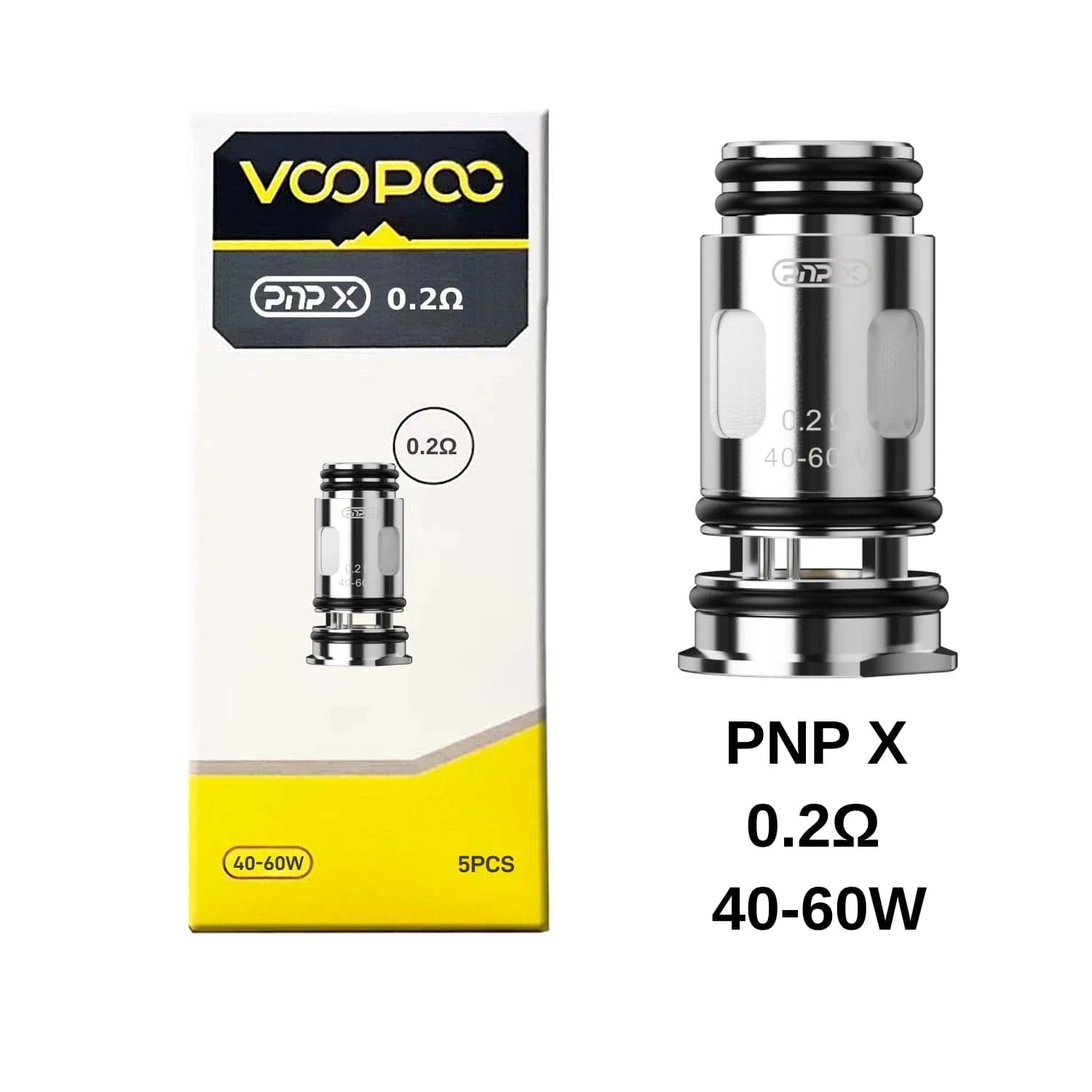 VOOPOO PNP-X Replacement Coils - Vape Coils | Giant Vapes VOOPOO PNP-X Replacement Coils - Vape Coils | Giant Vapes