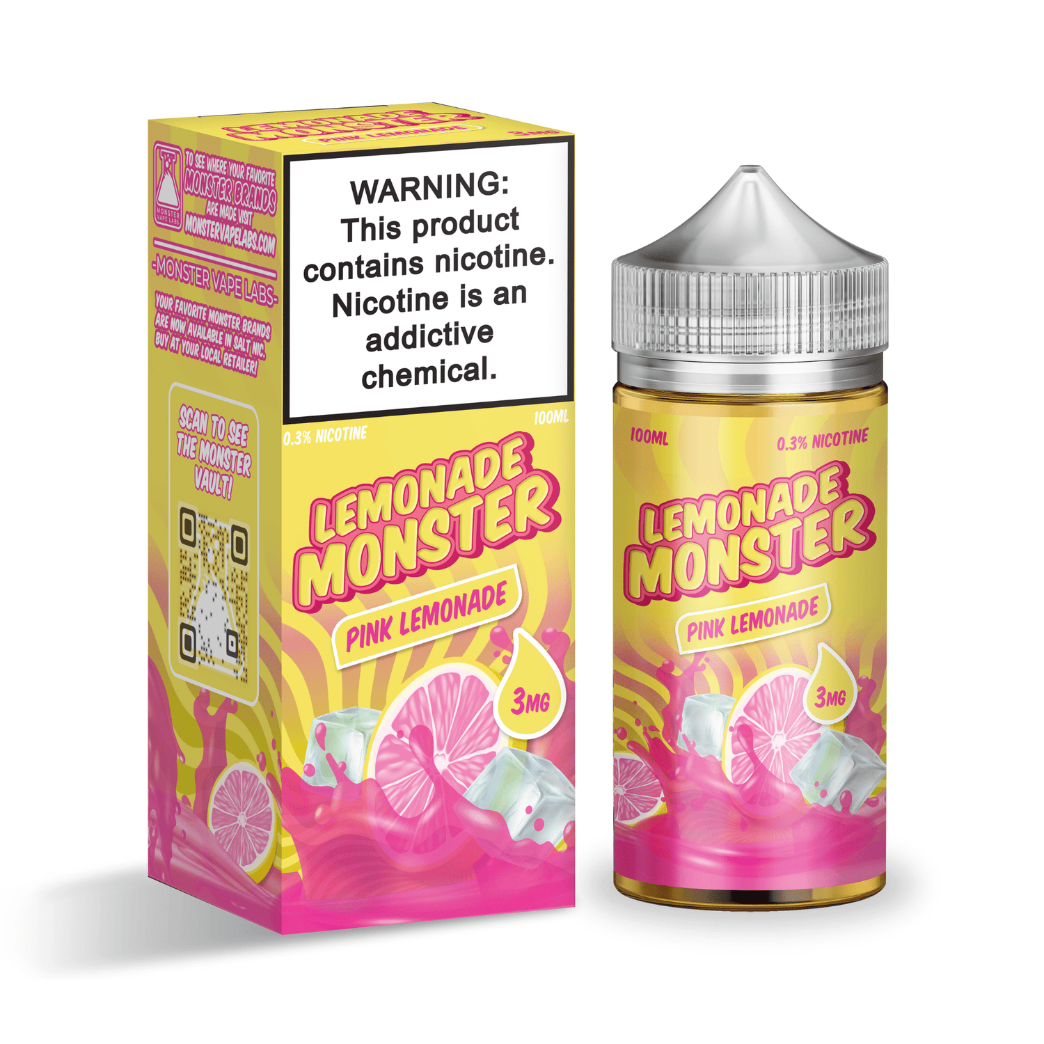 Pink Lemonade - Lemonade Monster - Vape Juice | Giant Vapes Pink Lemonade - Lemonade Monster - Vape Juice | Giant Vapes