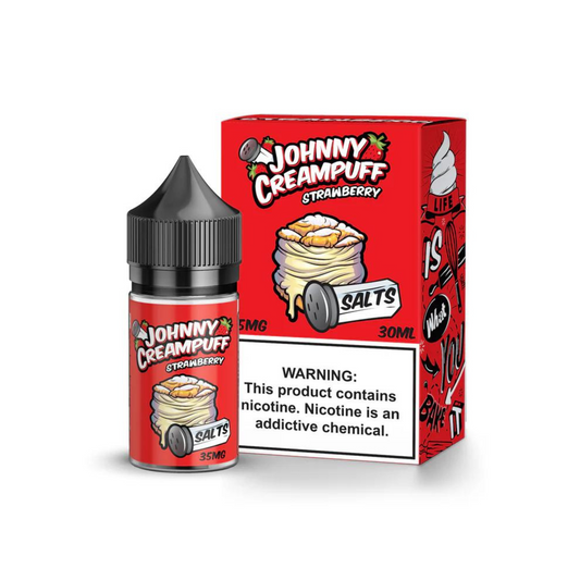Strawberry SALT - Johnny Creampuff - 30mL
