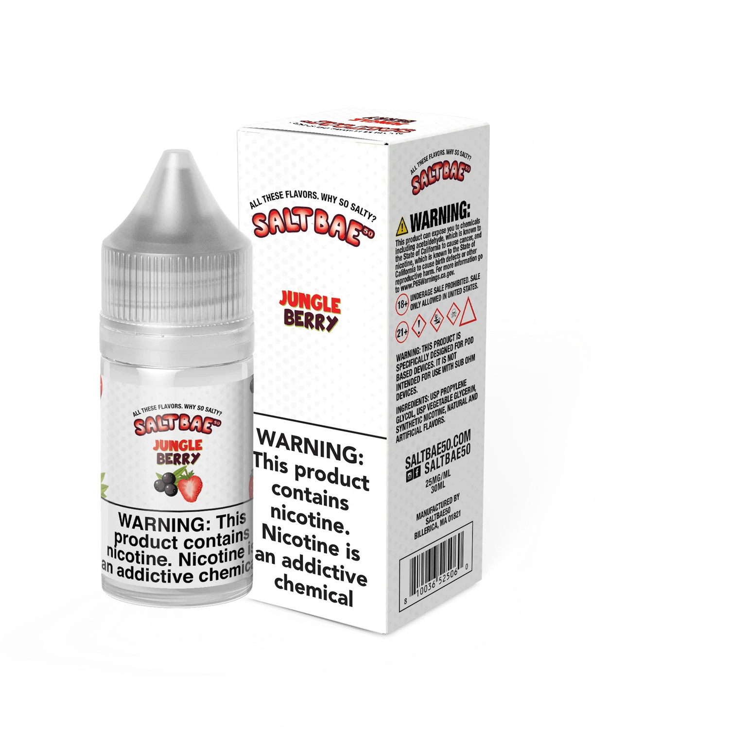 Jungle Berry SALT - Salt Bae 50 - Nicotine Salt | Giant Vapes Jungle Berry SALT - Salt Bae 50 - Nicotine Salt | Giant Vapes