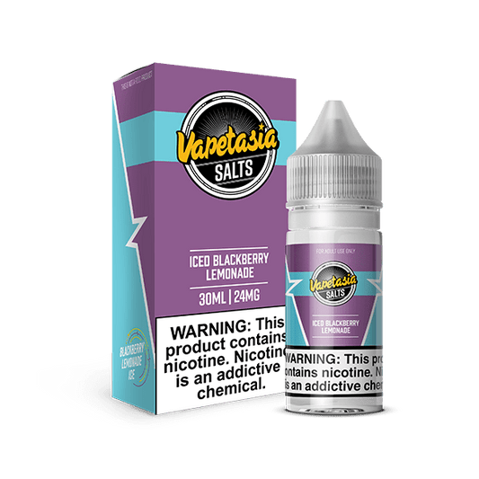 ICED Blackberry Lemonade SALT - Vapetasia - 30mL