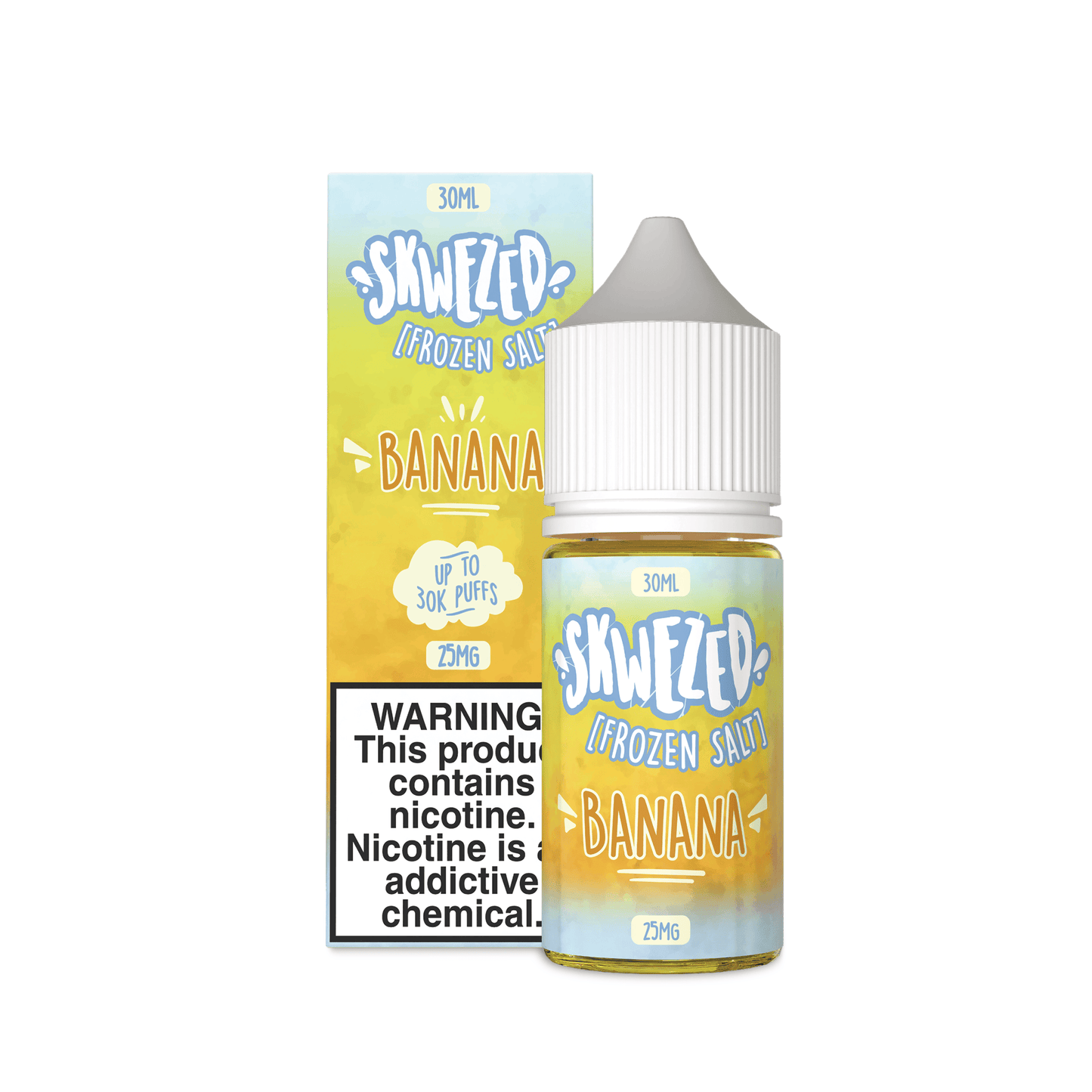 FROZEN Banana (Buhnanza) SALT - Skwezed - 30mL