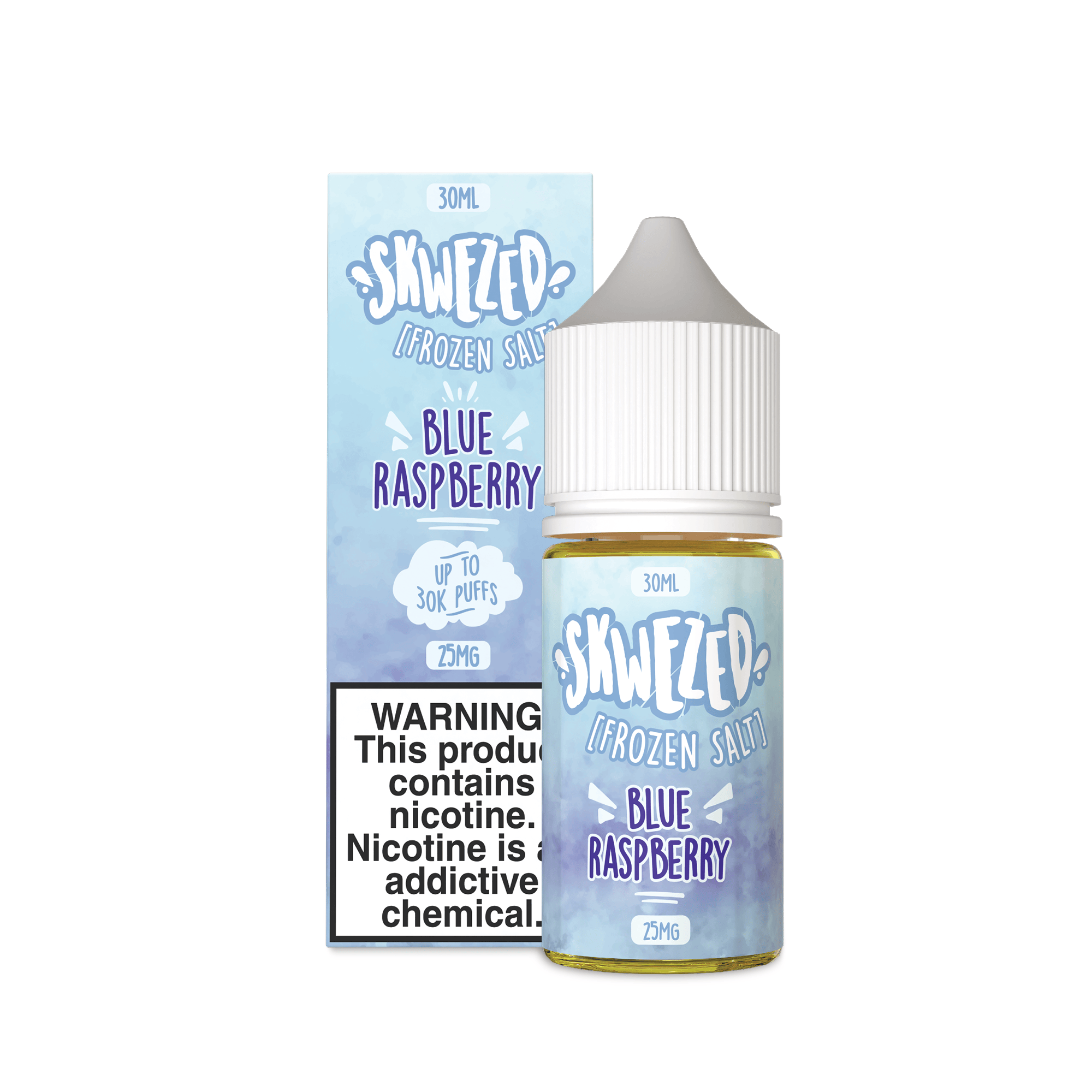 Skwezed Frozen Blue Raspberry – Icy Candy Blue Razz Vape – Giant Vapes