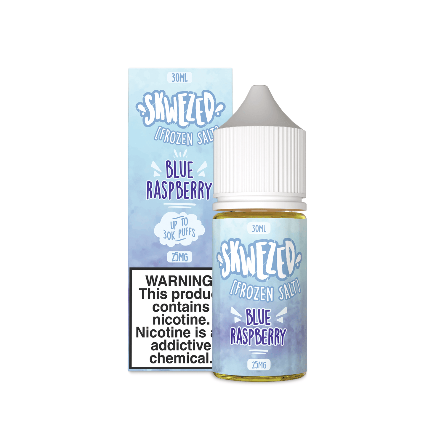 FROZEN Blue Raspberry (Blue Blast) SALT - Skwezed - 30mL