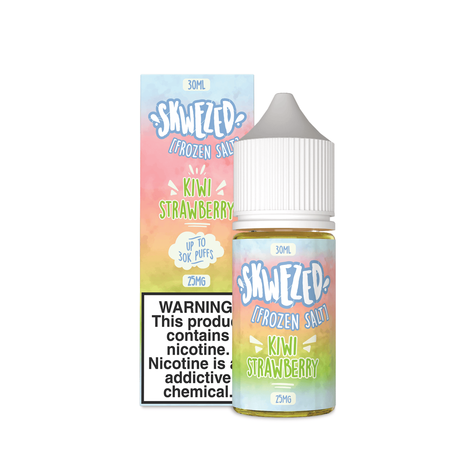 FROZEN Kiwi Strawberry (Kiberry) SALT - Skwezed - 30mL