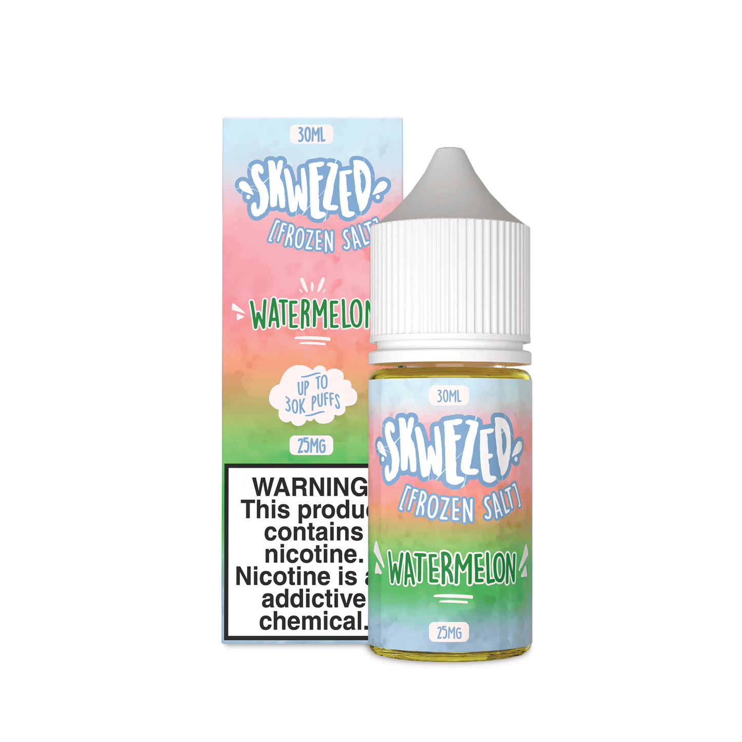 FROZEN Watermelon (Aguamalone) SALT - Skwezed - 30mL