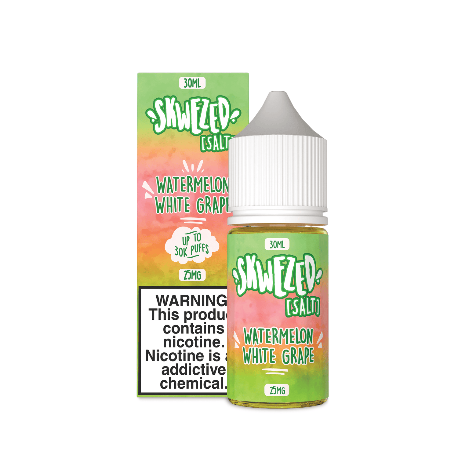 Watermelon White Grape (Sparkling Summer Rush) SALT - Skwezed - 30mL