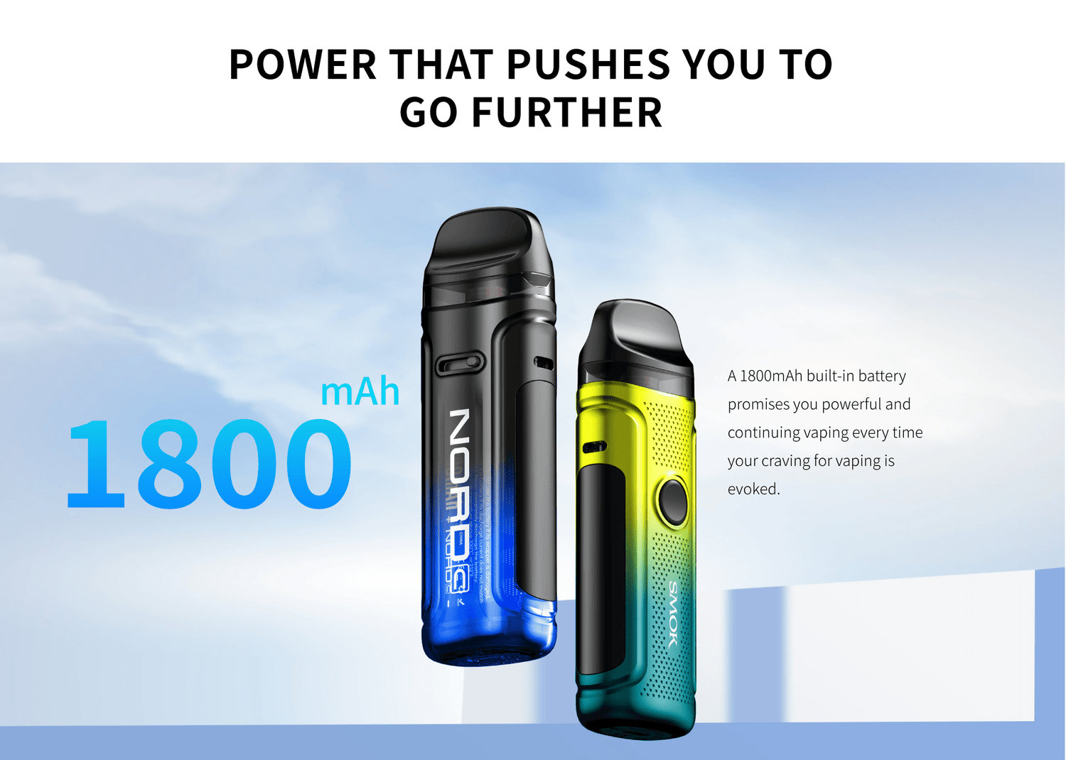 SMOK NORD C 50W Pod Kit - SMOKTech - Pod Kit Giant Vapes SMOK NORD C 50W Pod Kit - SMOKTech - Pod Kit Giant Vapes