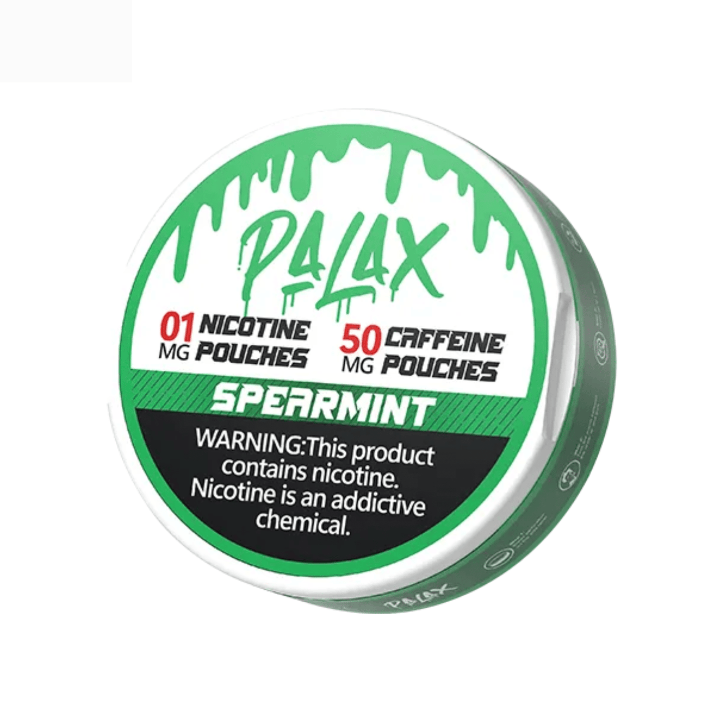 Spearmint - Palax Caffeine Nicotine Pouches - 16ct