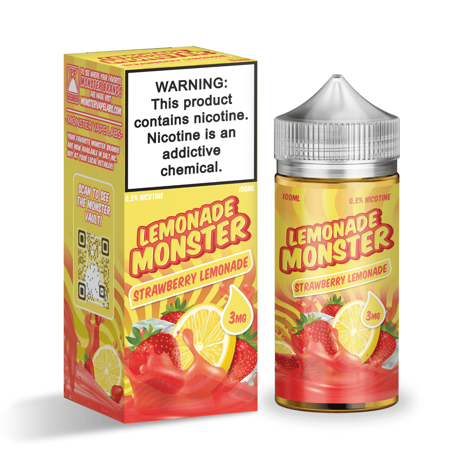 Strawberry Lemonade - Lemonade Monster - 100mL