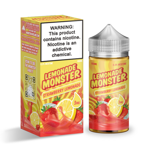 Strawberry Lemonade - Lemonade Monster - 100mL