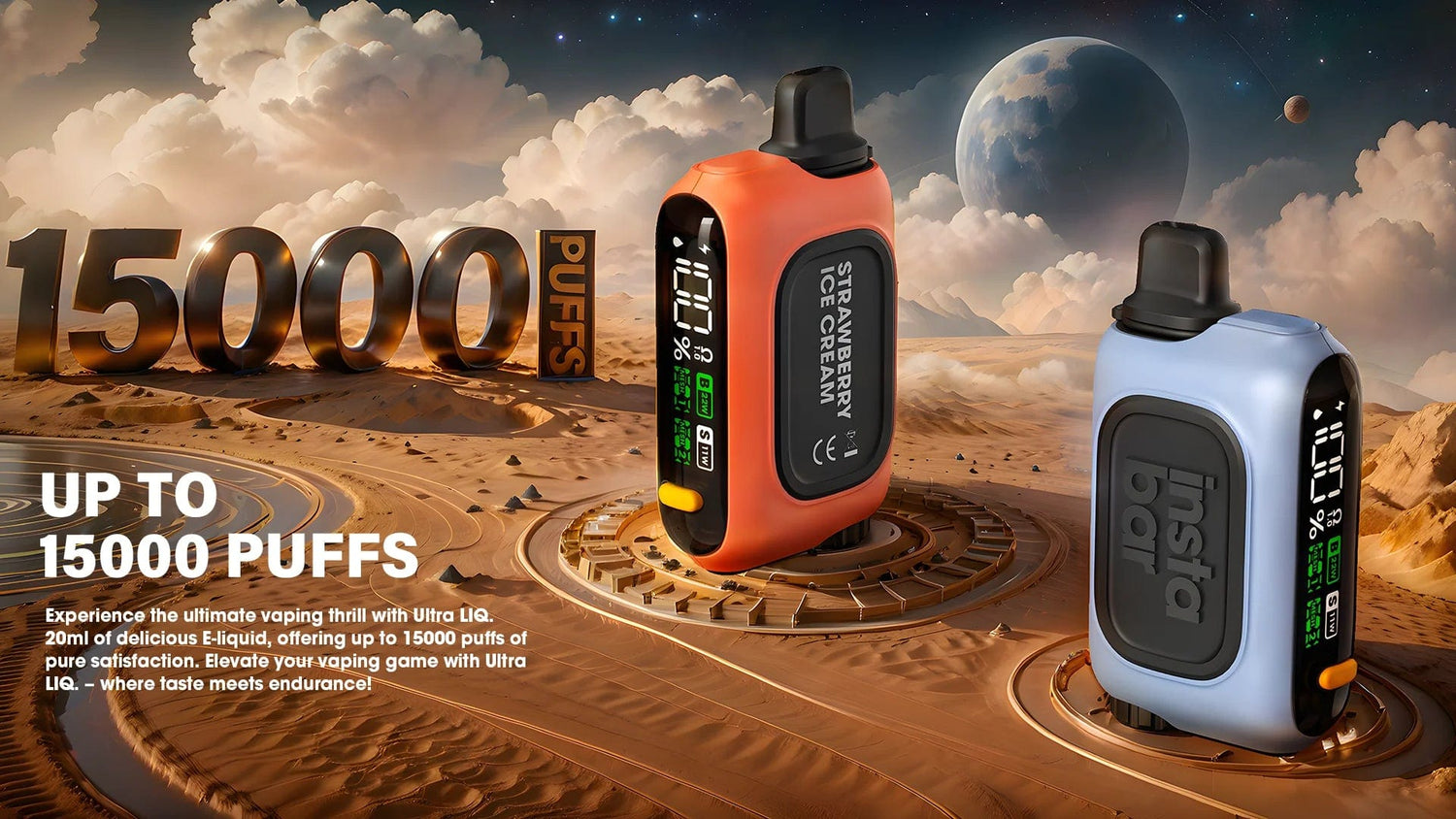InstaBar WT15000 Disposable - Vape Disposable | Giant Vapes InstaBar WT15000 Disposable - Vape Disposable | Giant Vapes