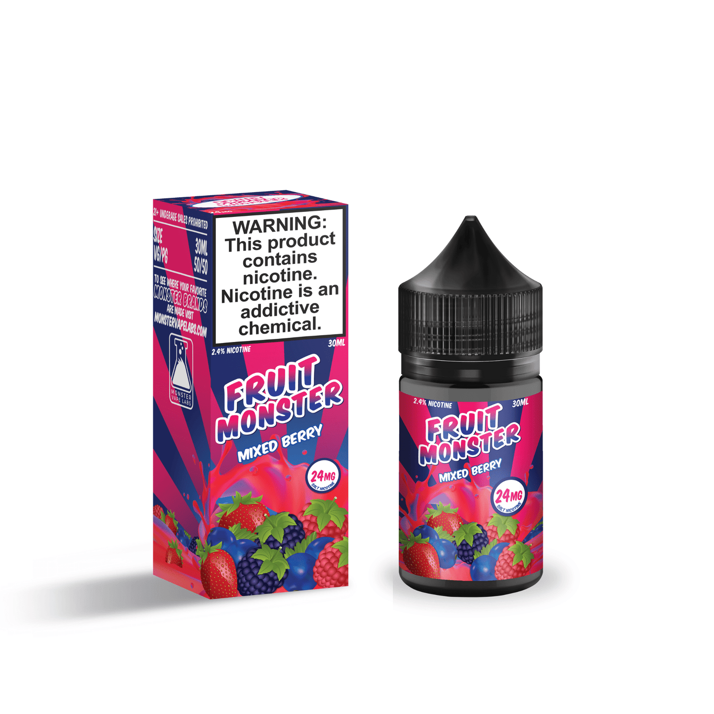 Mixed Berry - Fruit Monster Salts - 30mL