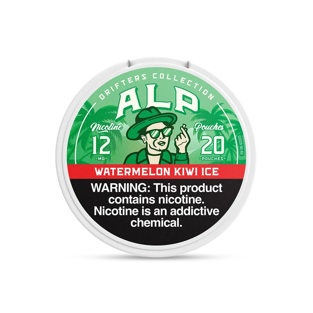 Watermelon Kiwi ICE - ALP Nicotine Pouches - 20ct