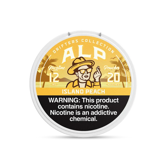Island Peach - ALP Nicotine Pouches - 20ct