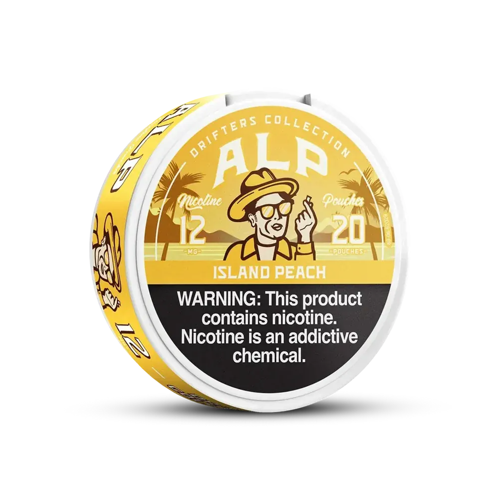 Island Peach - ALP Nicotine Pouches - 20ct