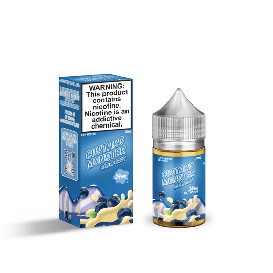 Blueberry - Custard Monster Salts - 30mL