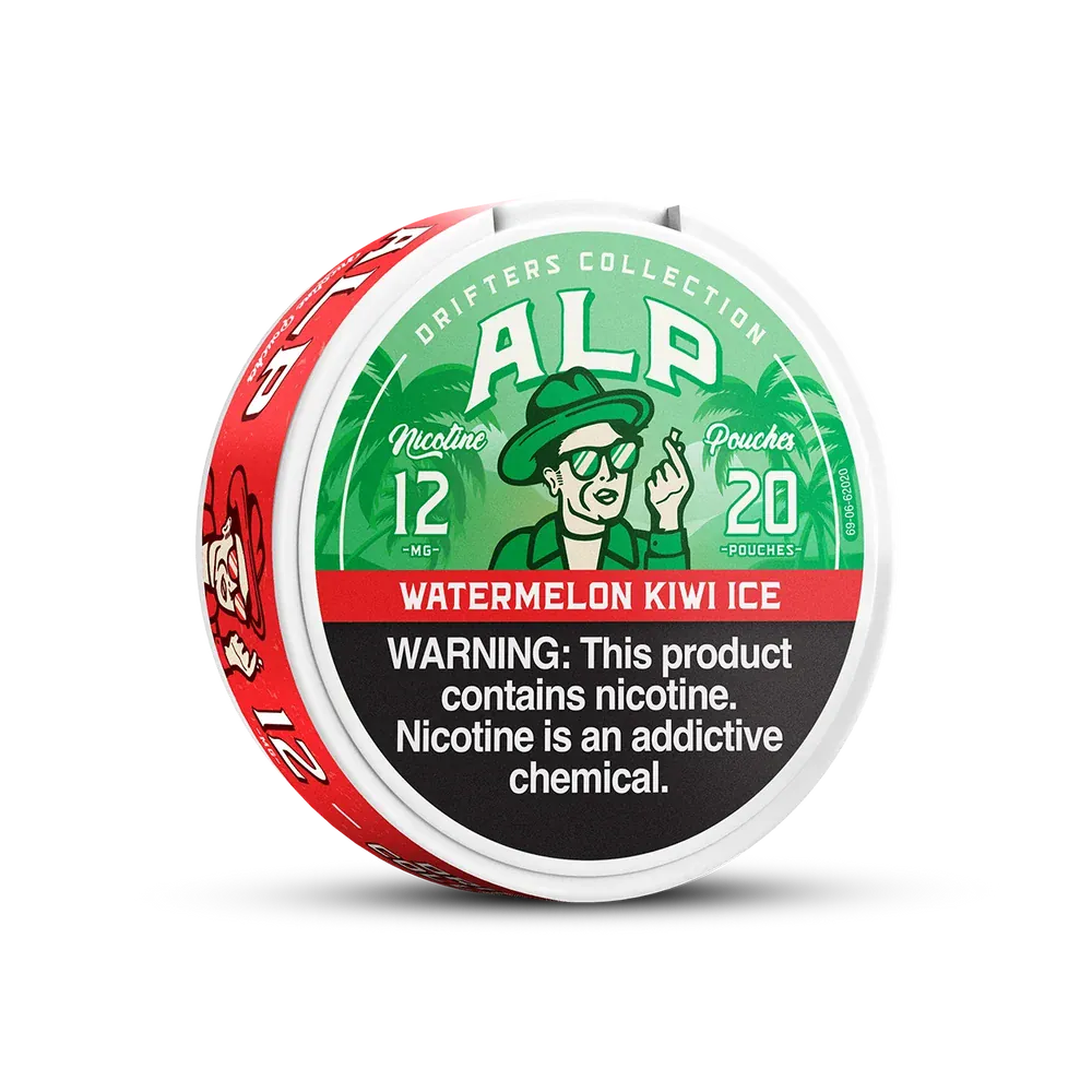 Watermelon Kiwi ICE - ALP Nicotine Pouches - 20ct