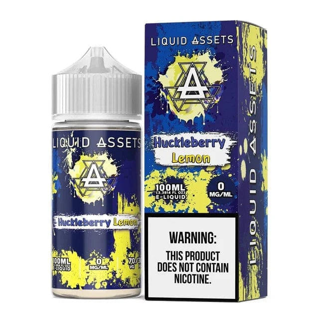 FROZEN Huckleberry Lemon SALT - Liquid Assets - 30mL