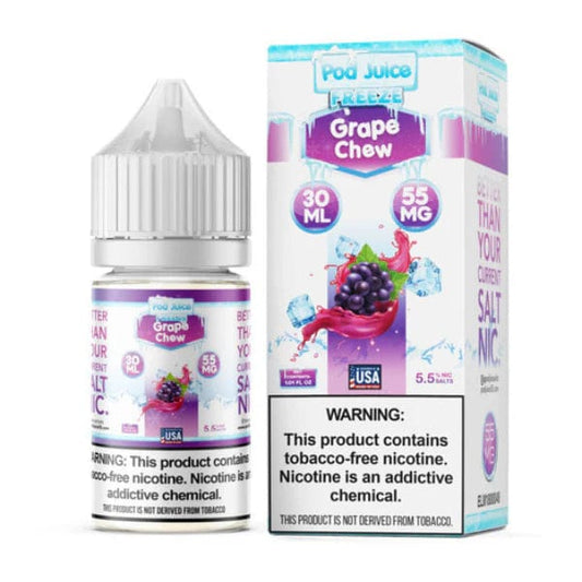 Grape Chew FREEZE SALT - Pod Juice - 30mL