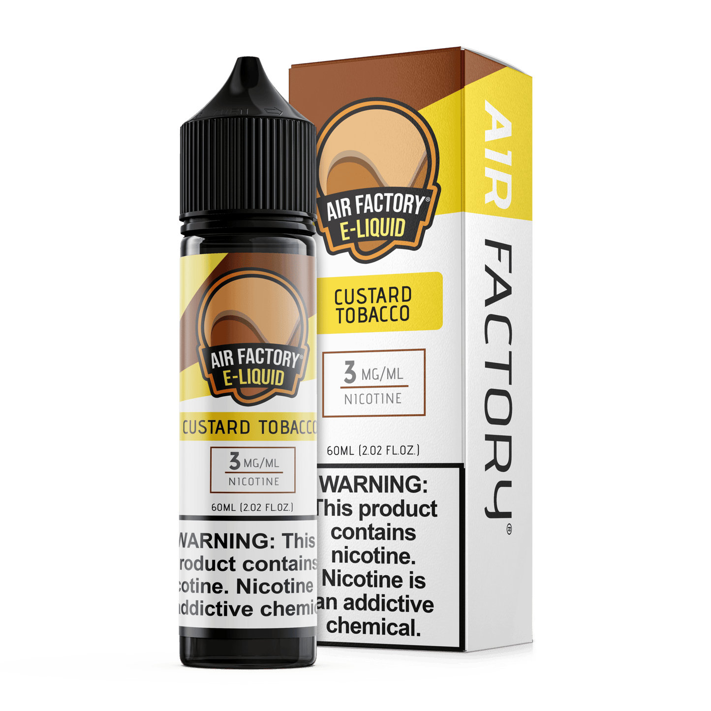 Custard Tobacco - Air Factory E-Liquids - 60mL