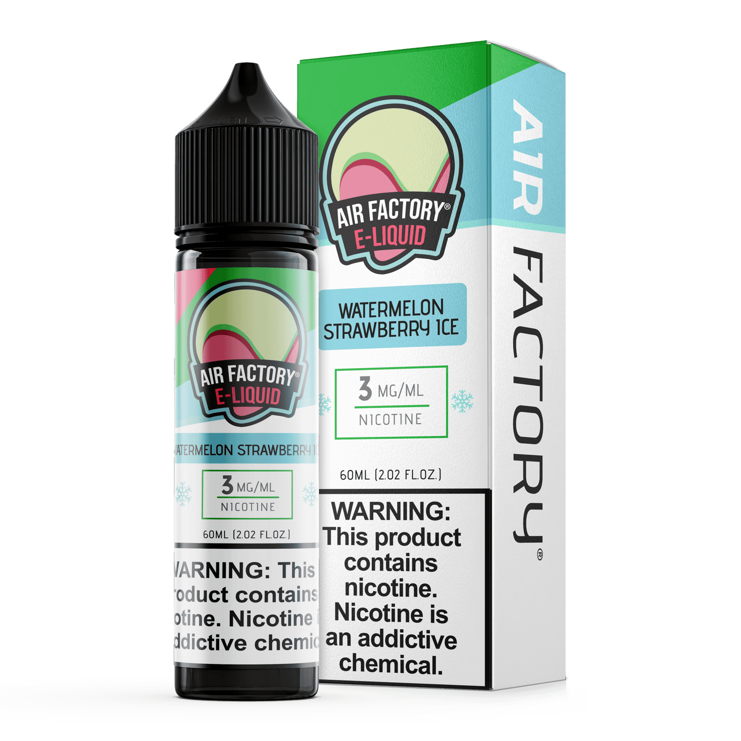 Watermelon Strawberry ICE - Air Factory E-Liquids - 60mL