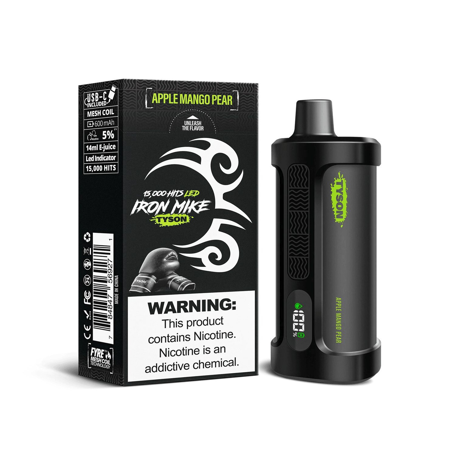 Tyson Iron Mike 15000 Disposable - Vape Disposable | Giant Vapes Tyson Iron Mike 15000 Disposable - Vape Disposable | Giant Vapes