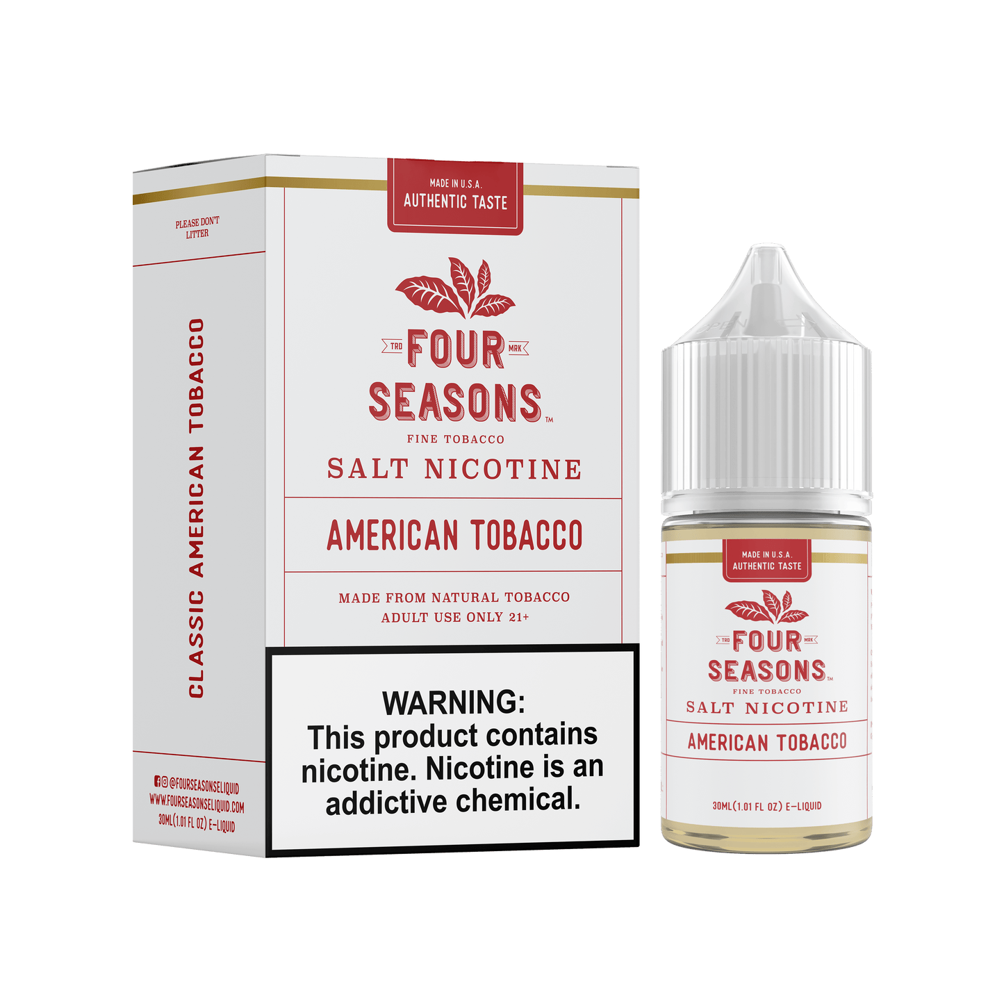 American Tobacco SALT - Four Seasons - 30mL