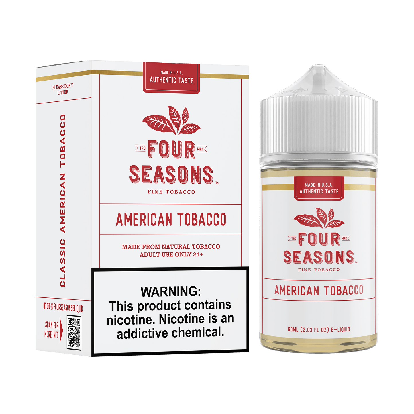 American Tobacco - Four Seasons - 60mL