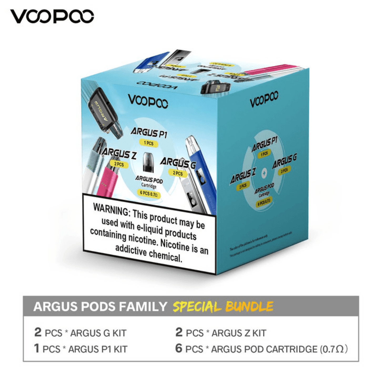 VOOPOO Argus Pods Family Special Bundle