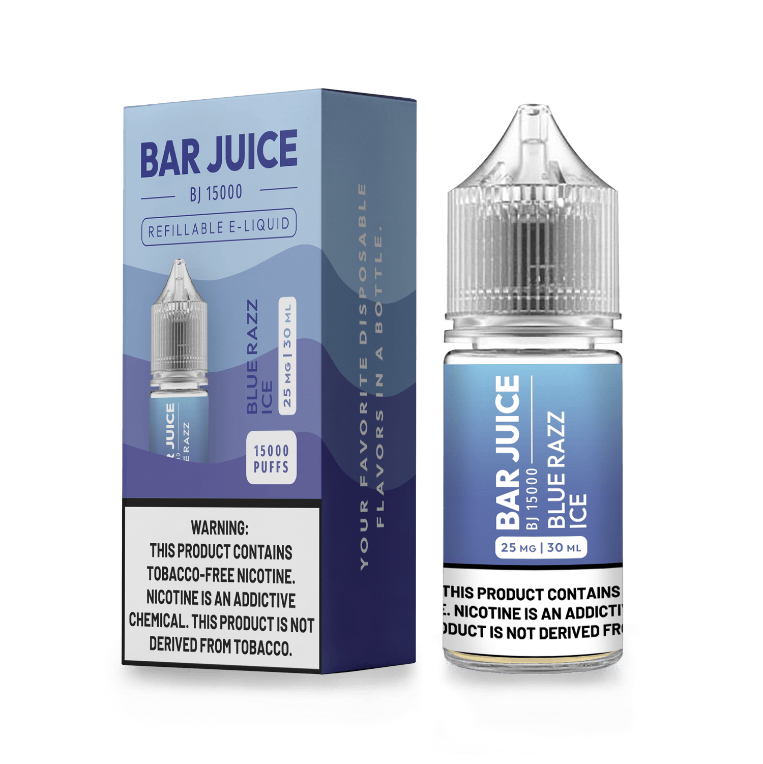 Blue Razz ICE - Bar Juice Salts - 30mL