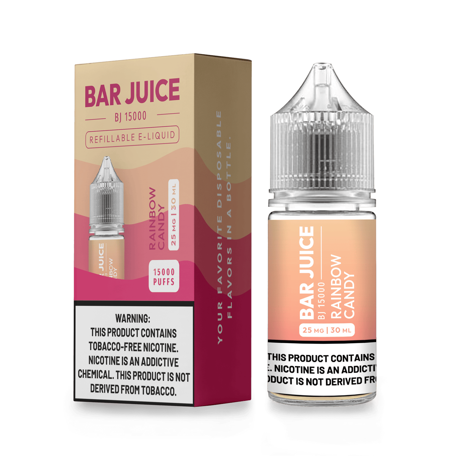 Rainbow Candy SALT - Bar Juice - Salt Nicotine | Giant Vapes Rainbow Candy SALT - Bar Juice - Salt Nicotine | Giant Vapes
