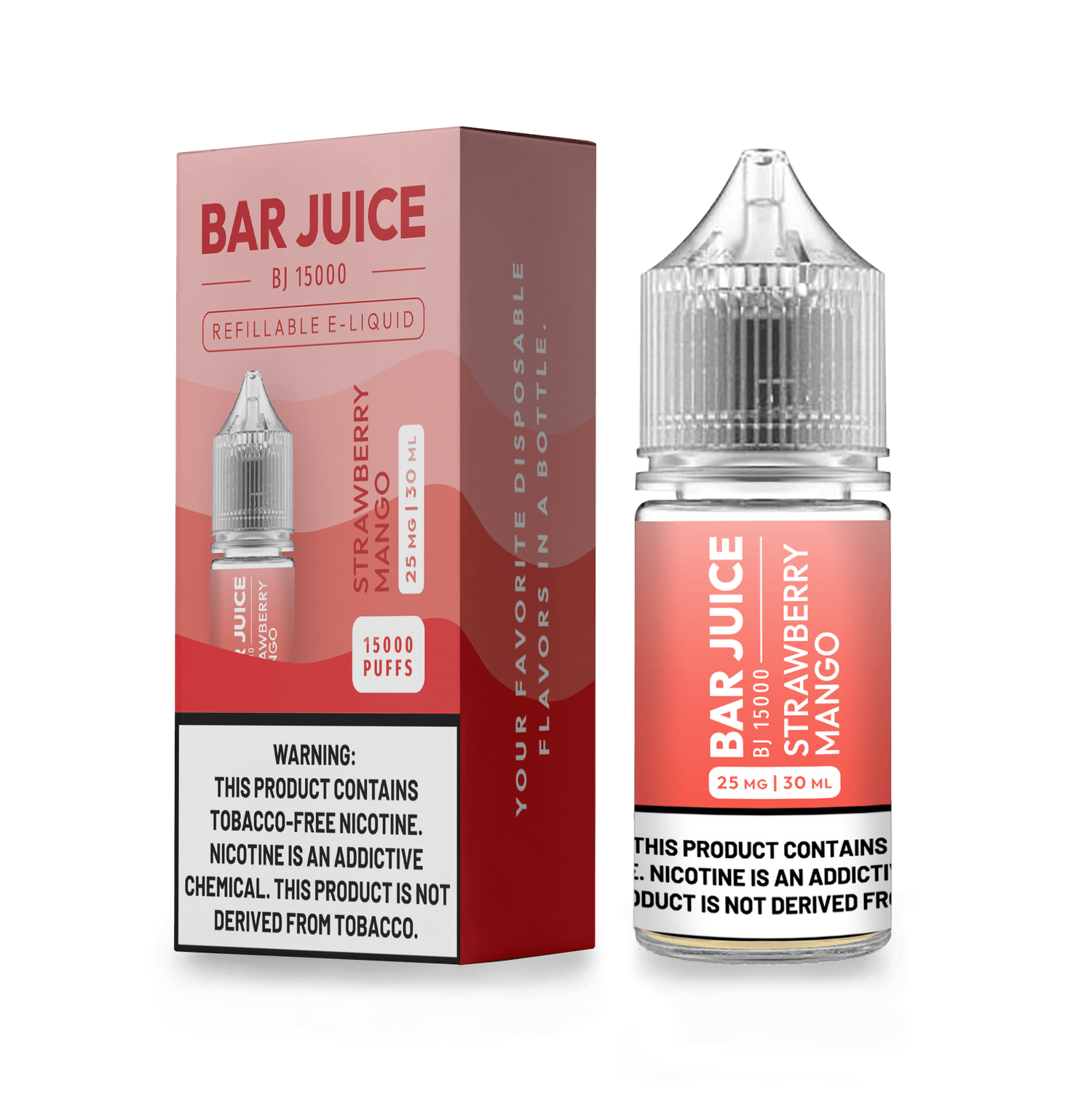 Strawberry Mango - Bar Juice Salts - 30mL
