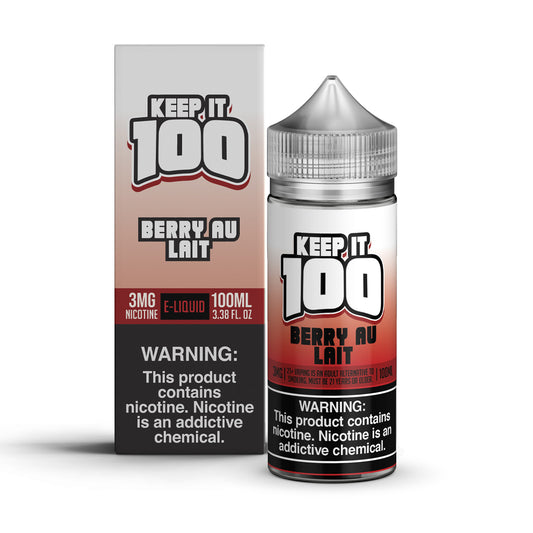 Berry Au Lait - Keep It 100 - 100mL