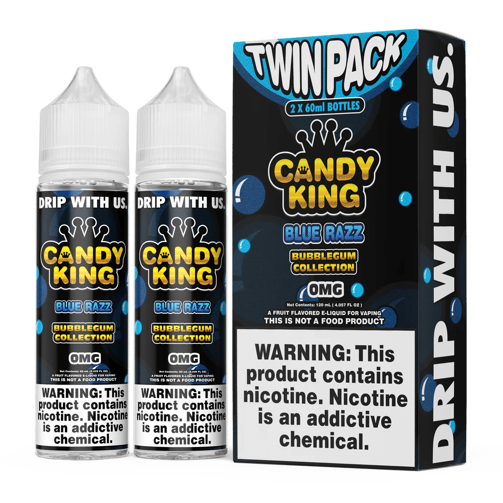 Blue Razz - Bubblegum Series - Candy King - 2x60mL