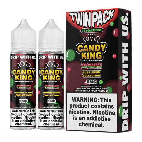 Strawberry Watermelon - Bubblegum Series - Candy King - 2x60mL