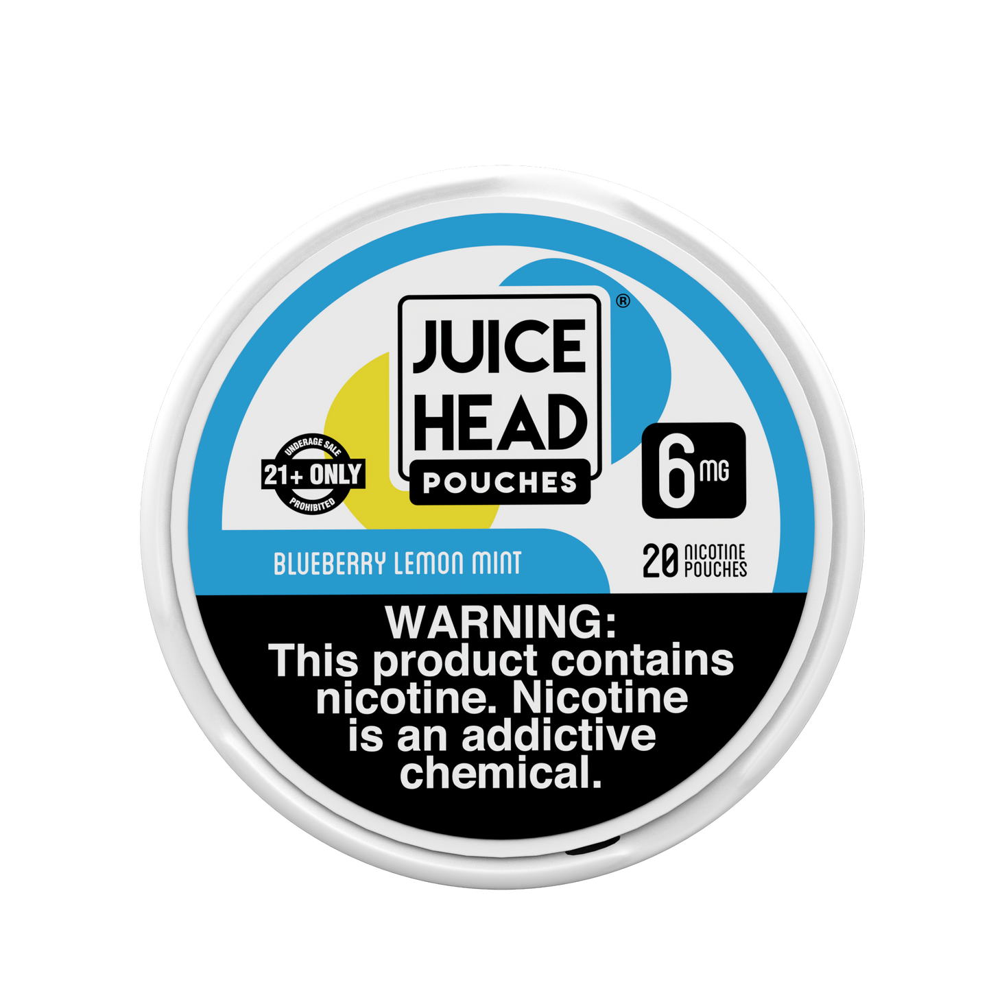 Blueberry Lemon Mint - Juice Head Nicotine Pouches - 20ct
