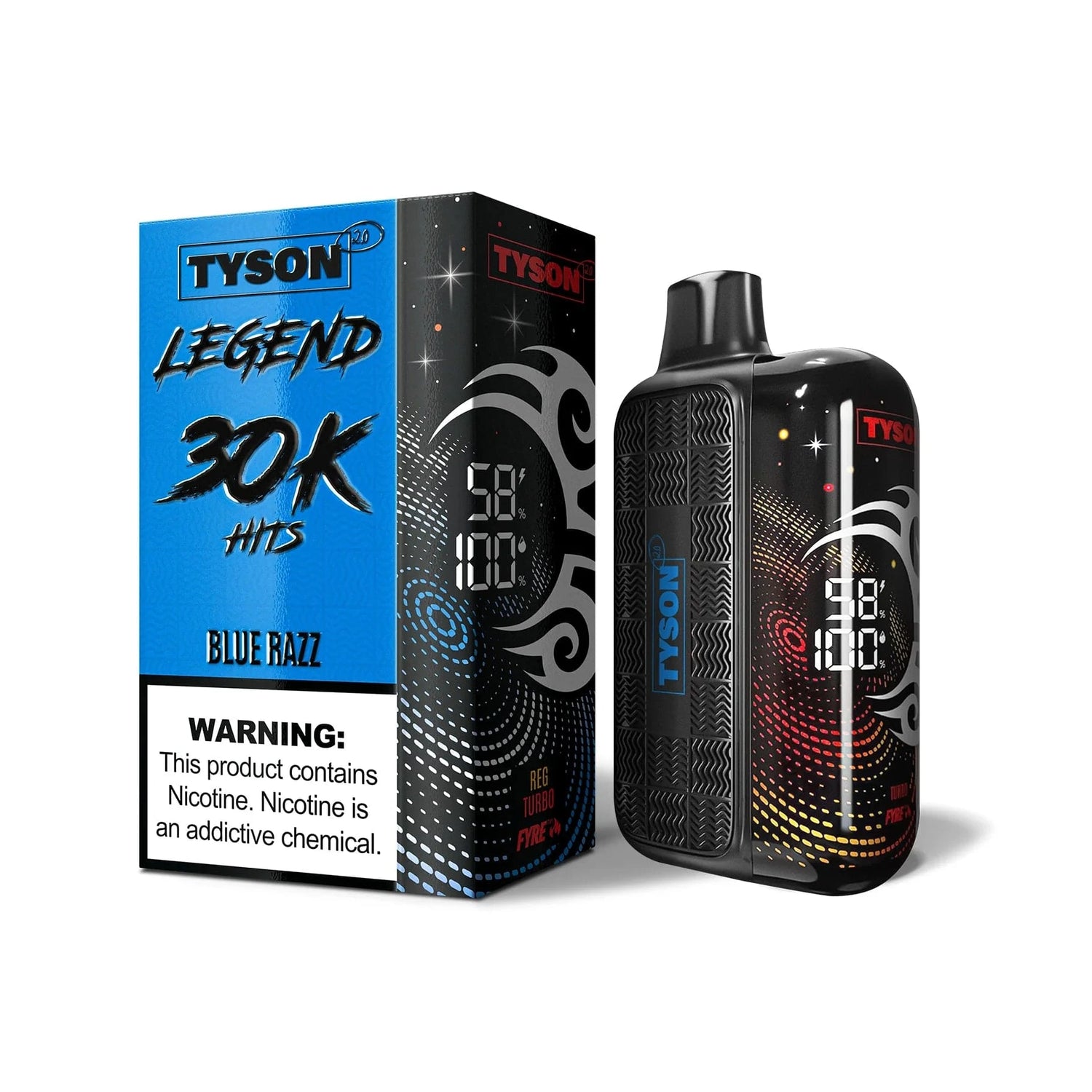 Tyson Legend 2.0 30K Disposable - Vape Disposable | Giant Vapes Tyson Legend 2.0 30K Disposable - Vape Disposable | Giant Vapes