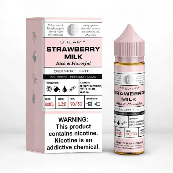 Vape Juice With Sweet Notes Strawberry Milk - BSX Series - Vape Juice Candy Cane EJuice | Peppermint Vape Juice With Sweet Notes Strawberry Milk - BSX Series - Vape Juice Candy Cane EJuice | Peppermint