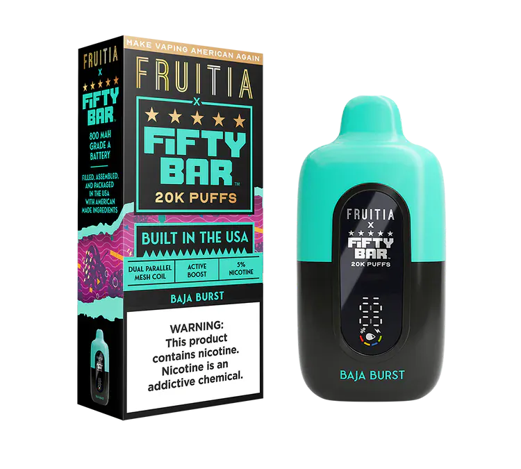 Fruitia x Fifty Bar 20K Disposable