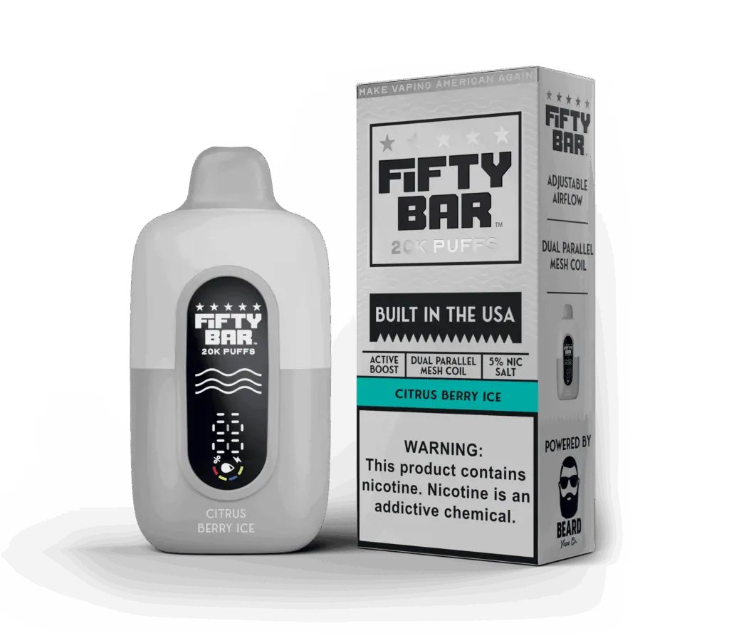 20k vape Fifty Bar 20K Disposable