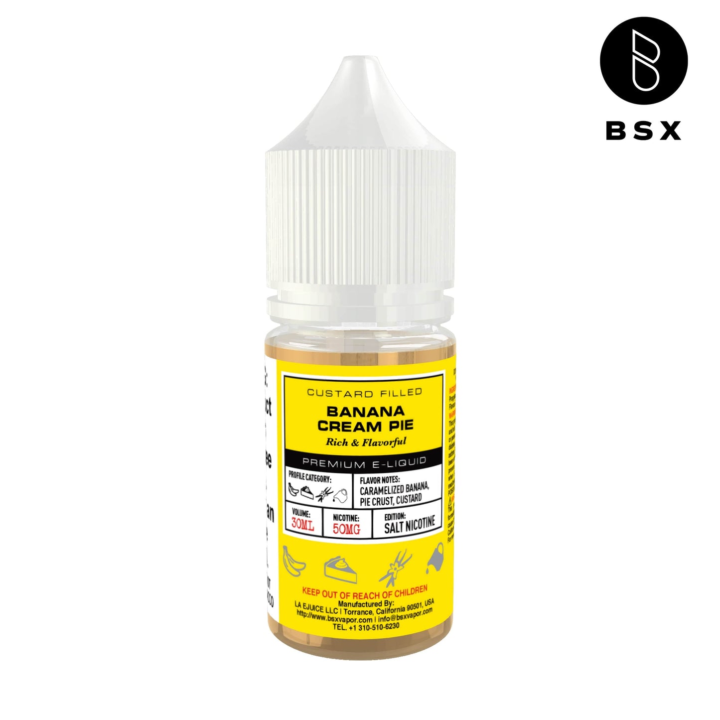 Banana Cream Pie SALT - BSX Salts - 30mL